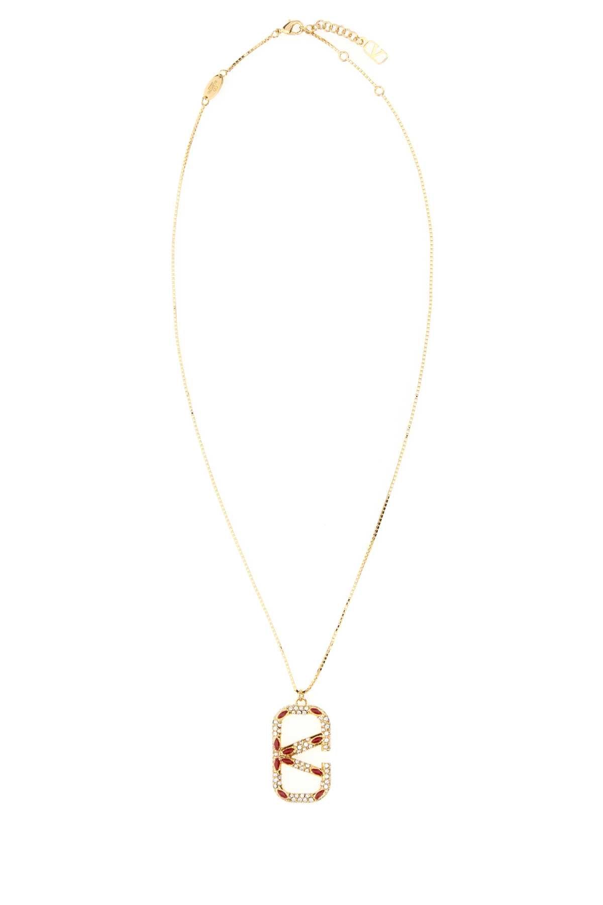 VALENTINO GARAVANI COLLANA For Women Exterior: 100% Metal 100% Rhinestones Finishing color: Gold