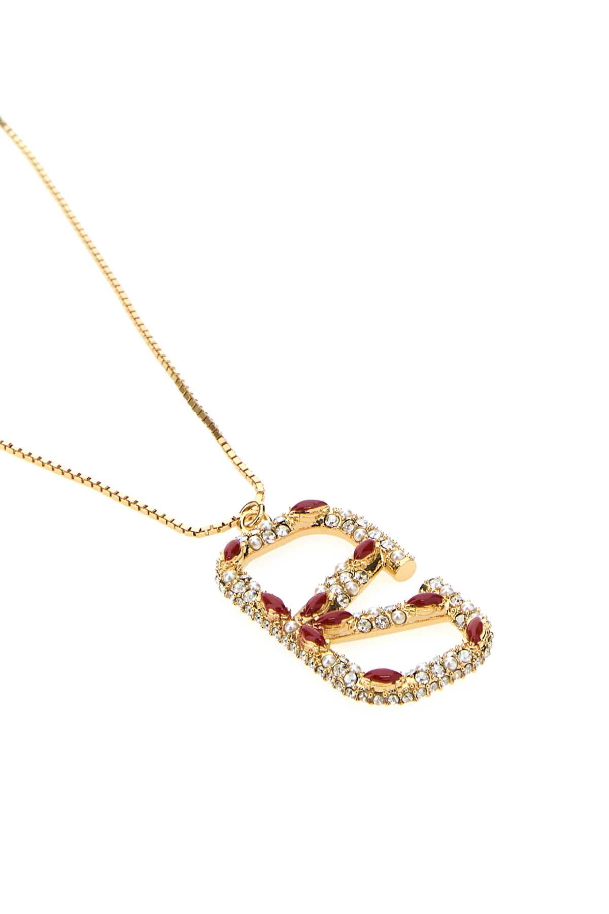 VALENTINO GARAVANI COLLANA For Women Exterior: 100% Metal 100% Rhinestones Finishing color: Gold
