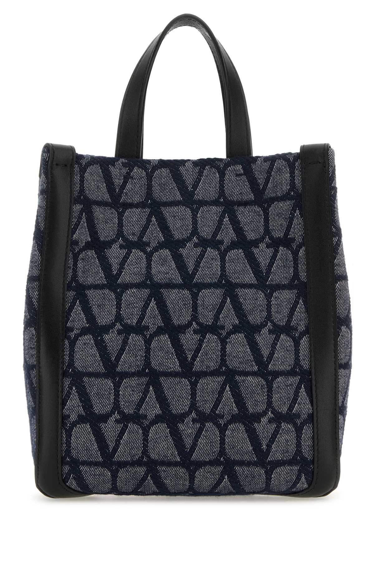 VALENTINO GARAVANI BORSA For Men Exterior: 100% Fabric 100% Leather Lining: 100% Fabric Finishing: Enameled metal