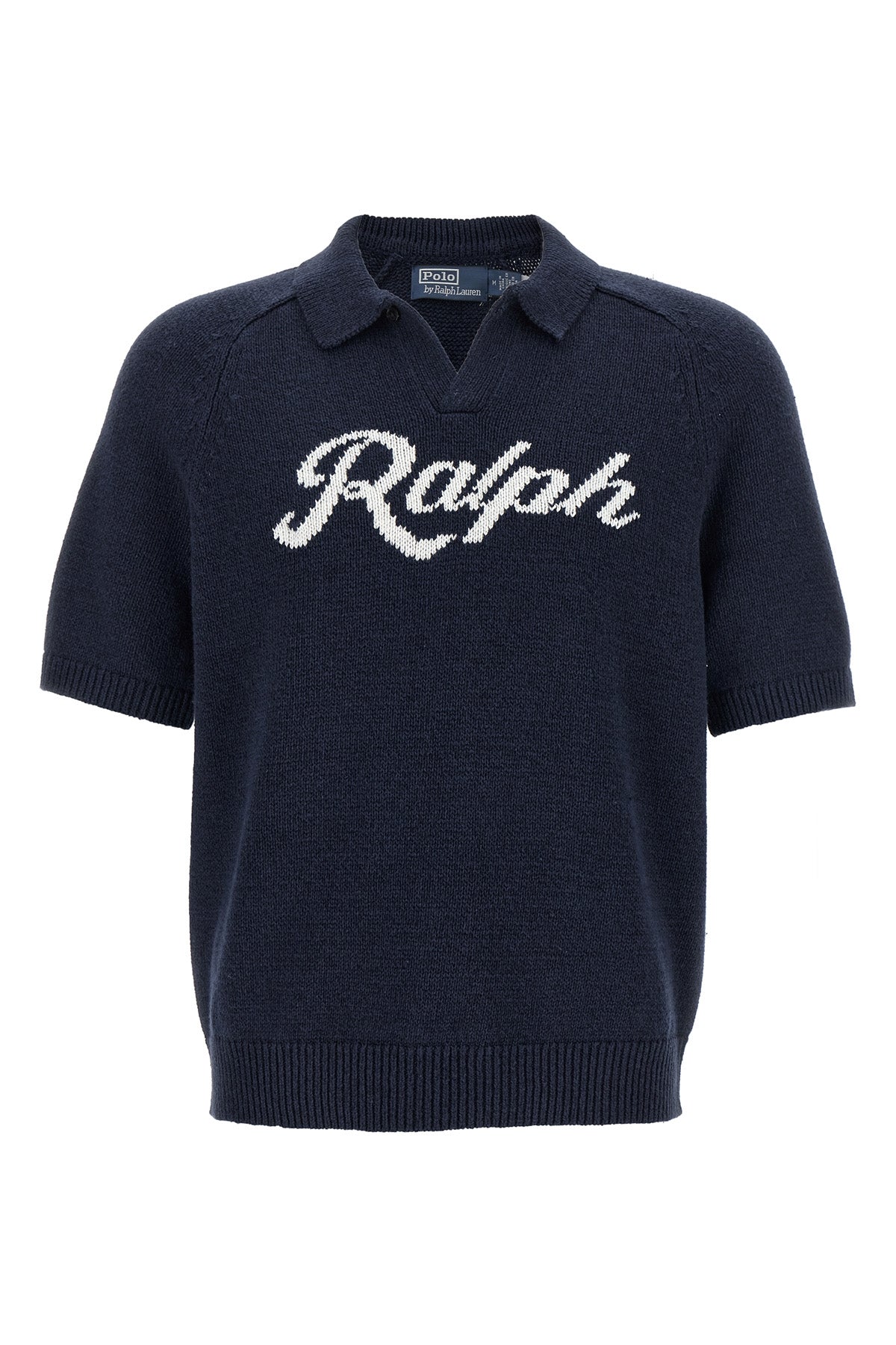 Intarsia logo sweater