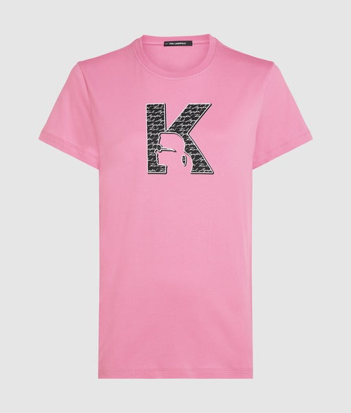 K/Ikonik Karl Logo T-Shirt