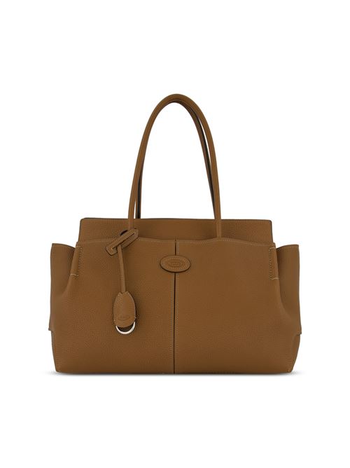 Borsa realizzata in pelle martellata