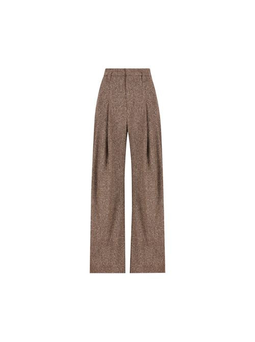 Pantalone realizzato in lana vergine