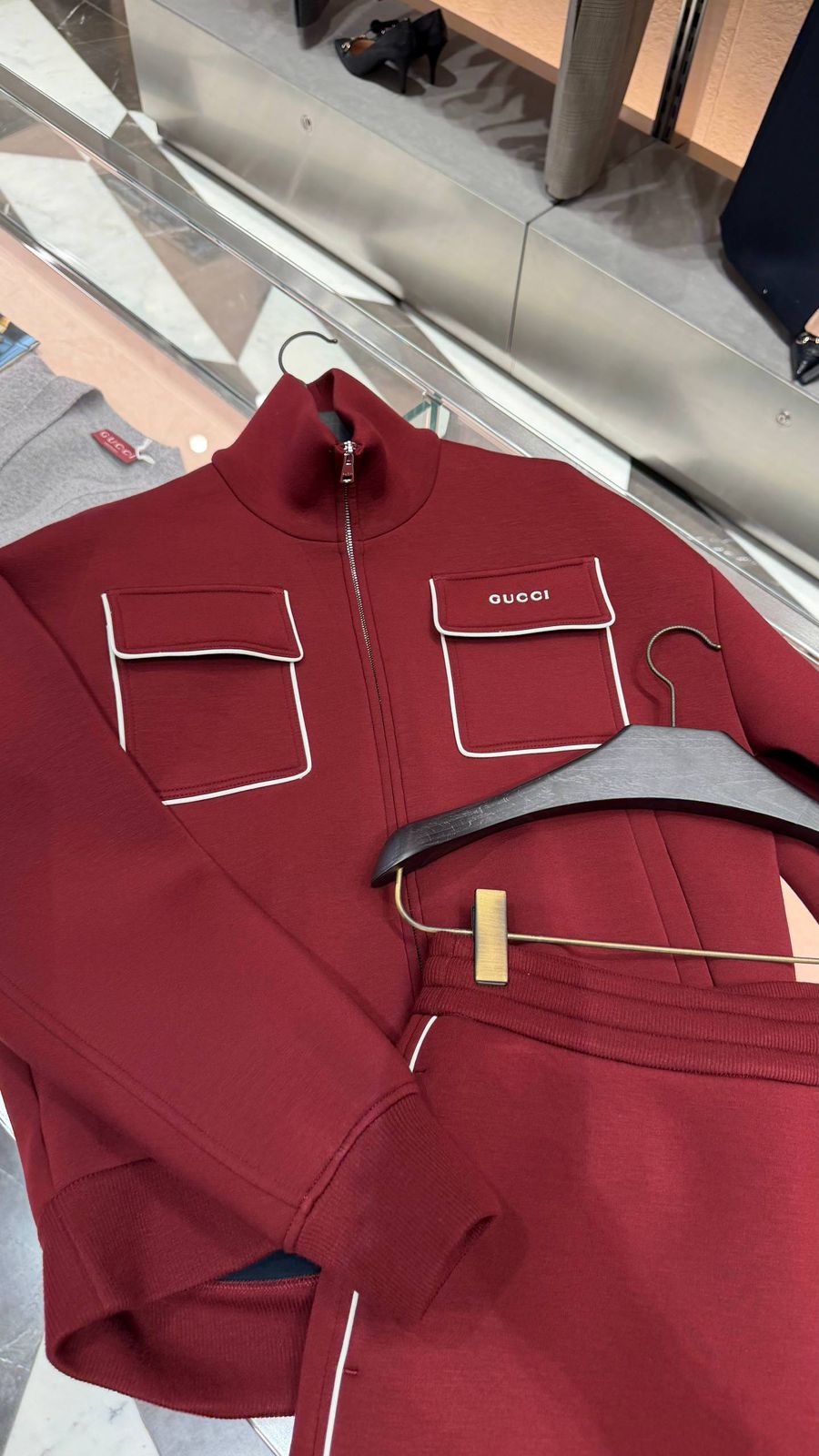 Technical Jersey Zip-Up Jacket