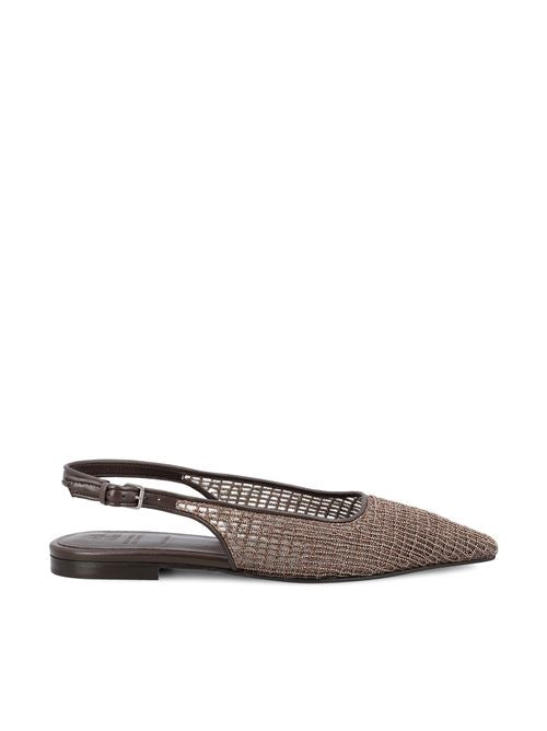 Slingback realizzate in vera pelle