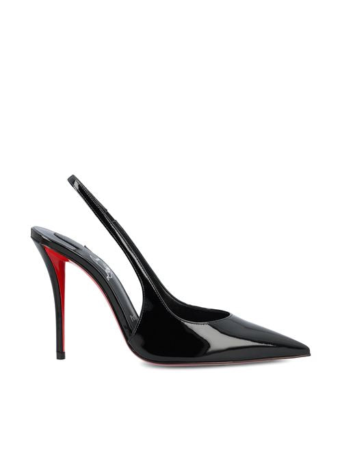 Slingback in pelle