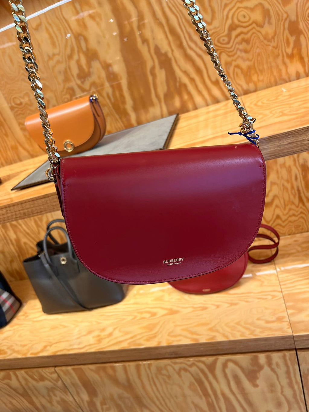 Olympia Small Leather Shoulder Bag