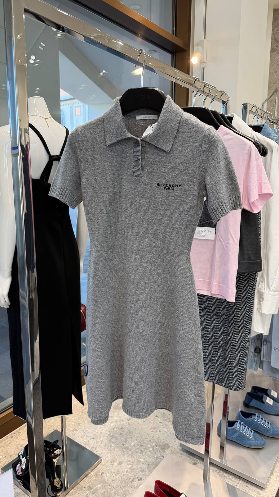Paris Polo Dress in Wool