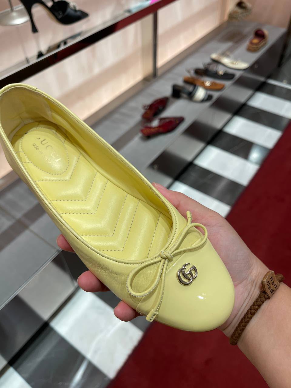 GG Marmont ballet flat