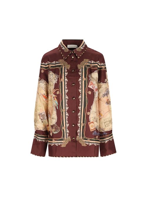 Camicia realizzata in seta