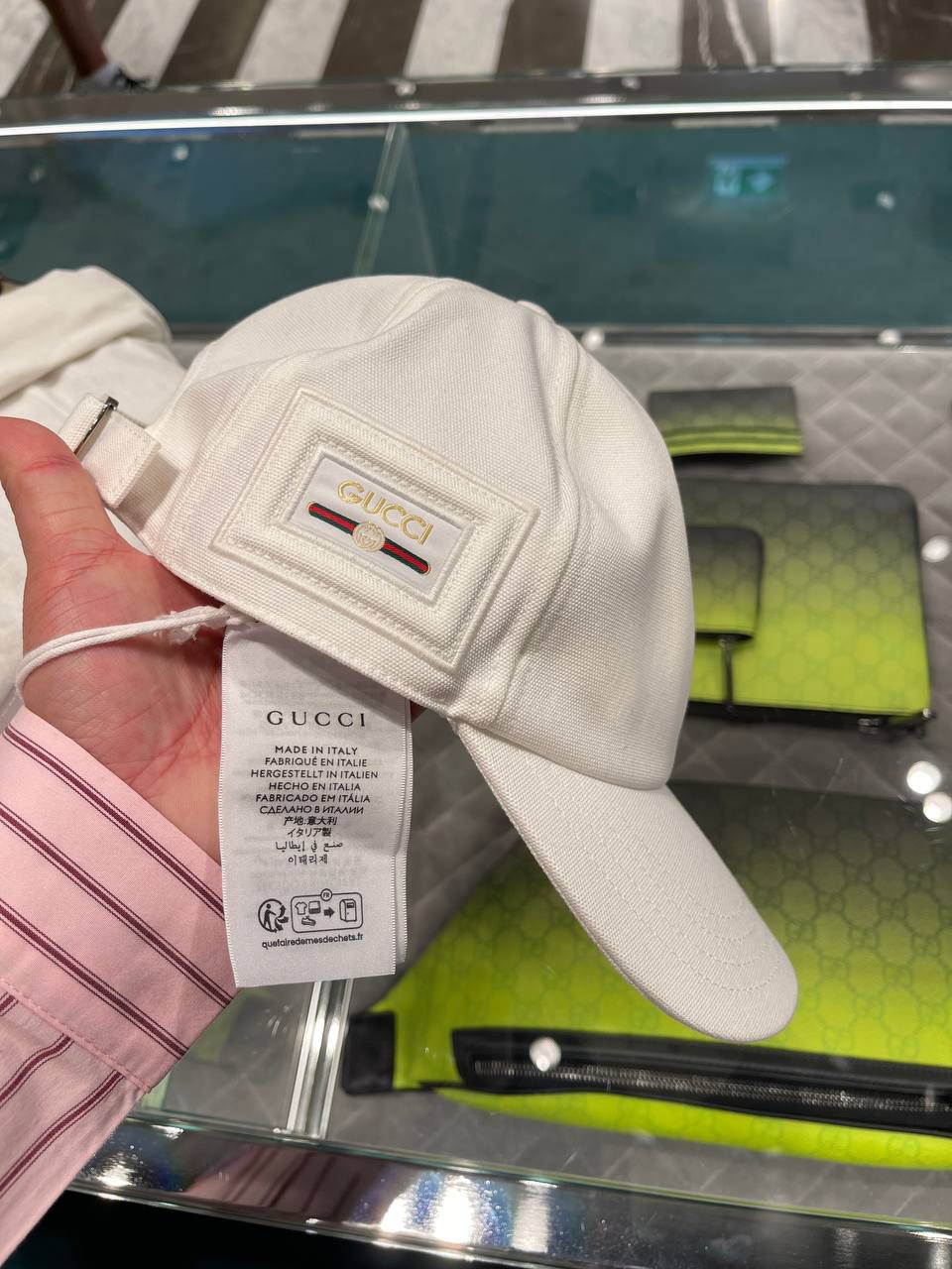 Canvas Baseball Hat with Logo Patch