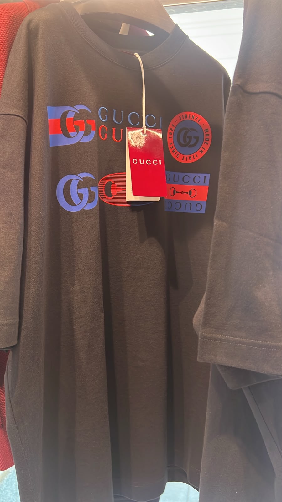 Multi-Logo Print Cotton T-Shirt