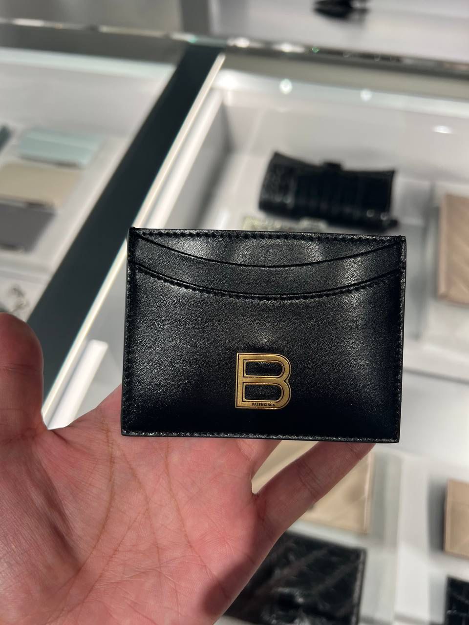 Hourglass Card Holder