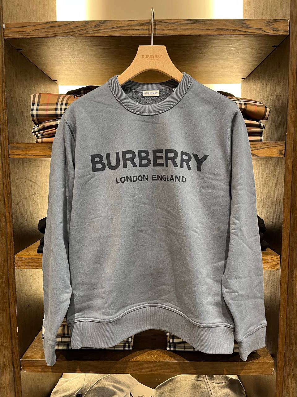 Logo Print Cotton Sweatshirt