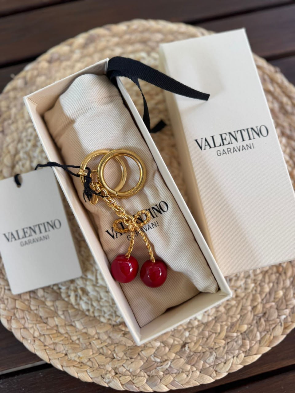 Cherry Keyring