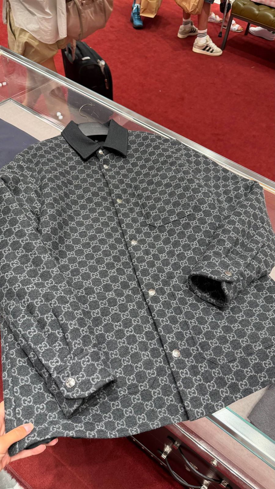 GG Wool Shirt Jacket