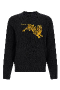 'Jumping Tiger' intarsia sweater