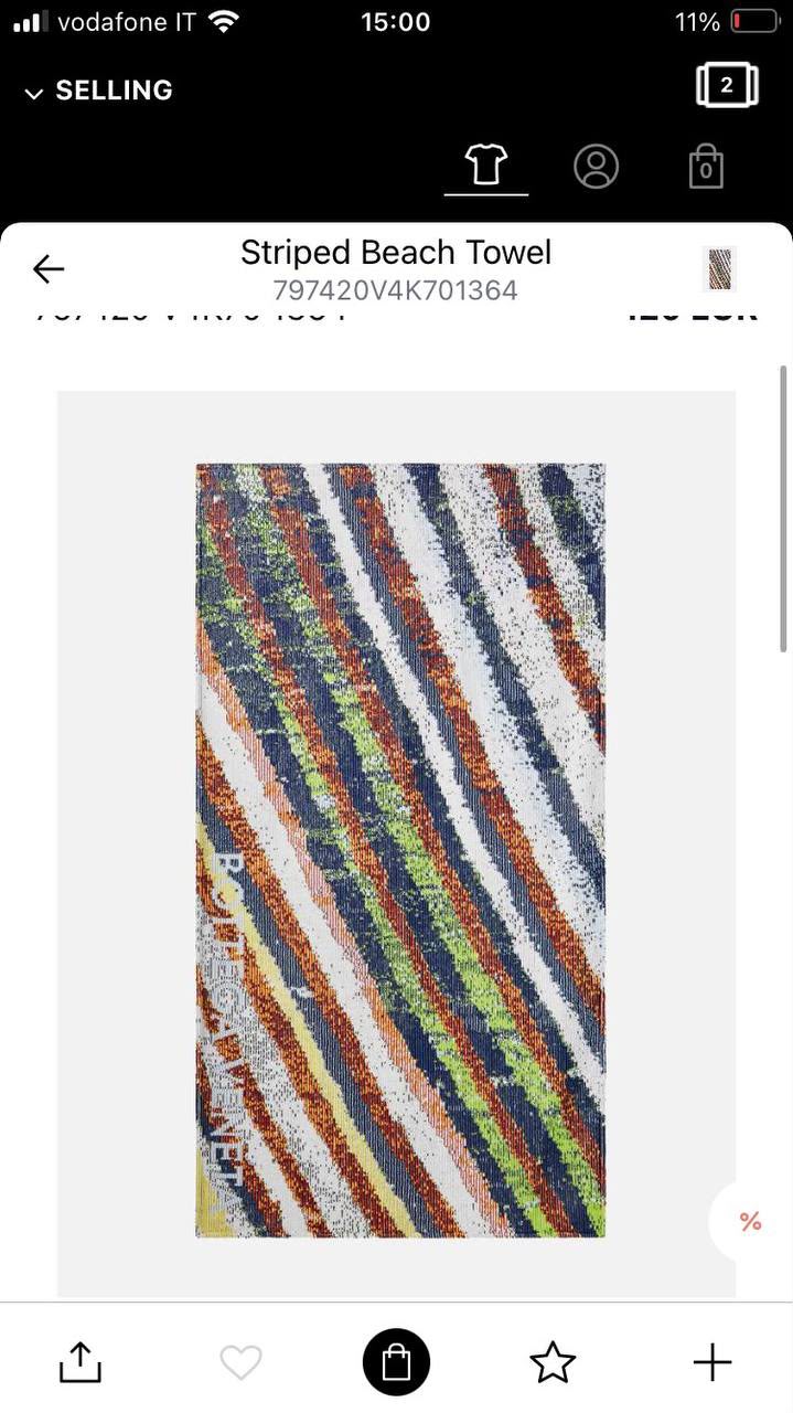 Striped Beach Towel