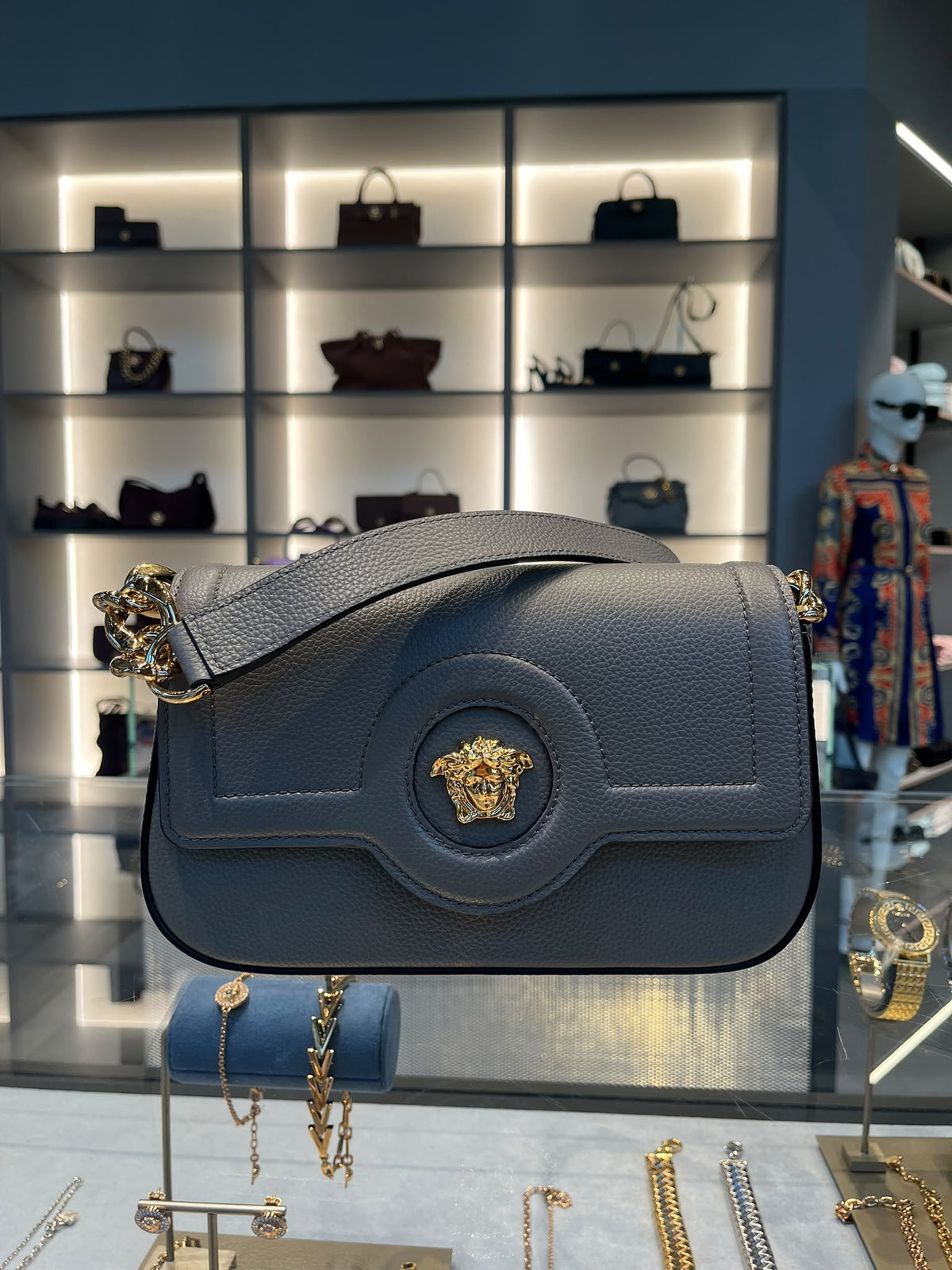 Greca Goddess Shoulder Bag