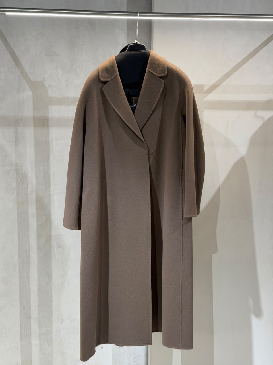 Double-breasted trench coat