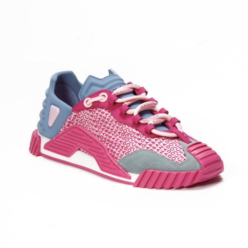 NS1 sneakers in technical fabric and suede