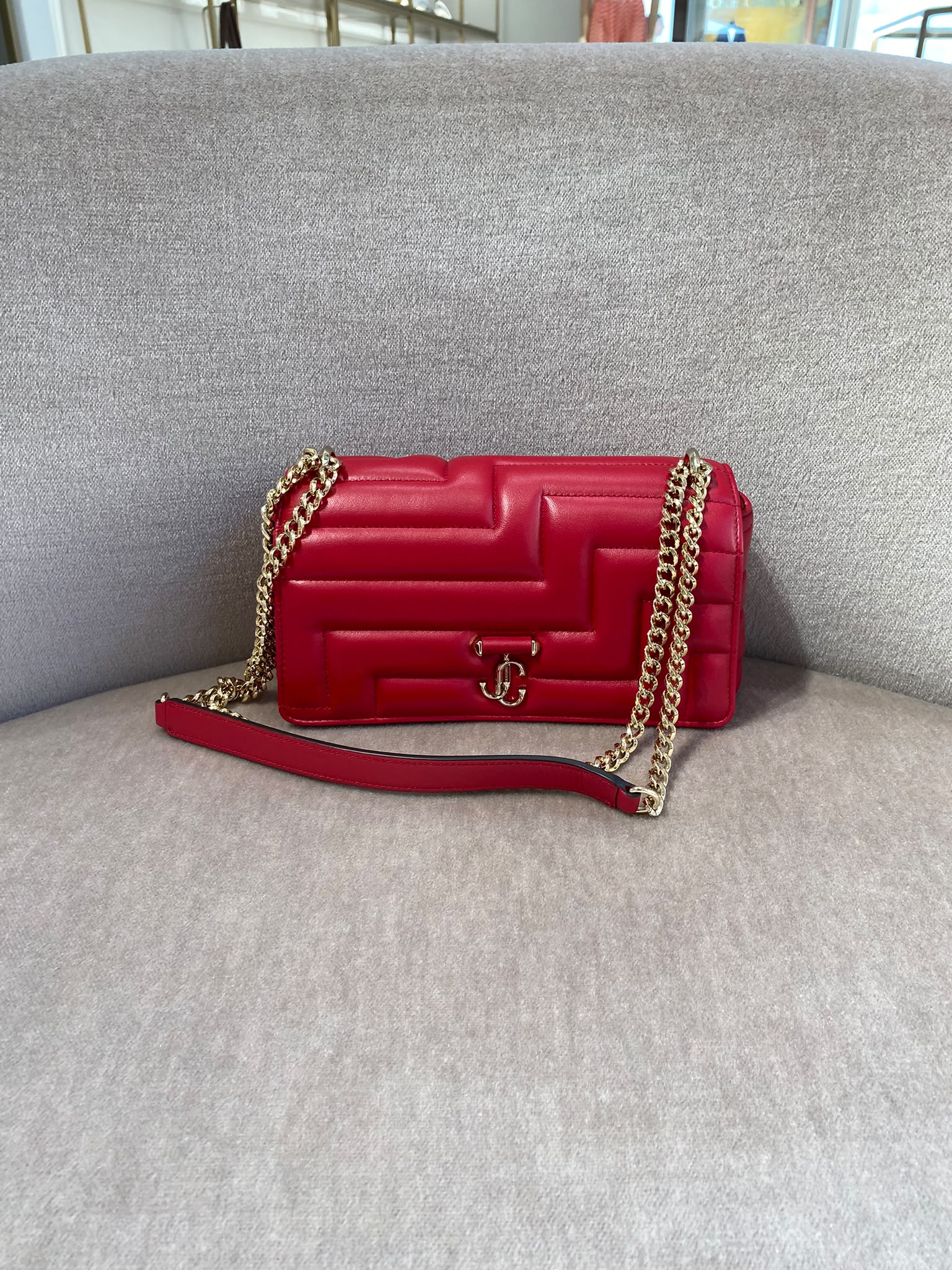 Diamond Soft Shoulder Bag