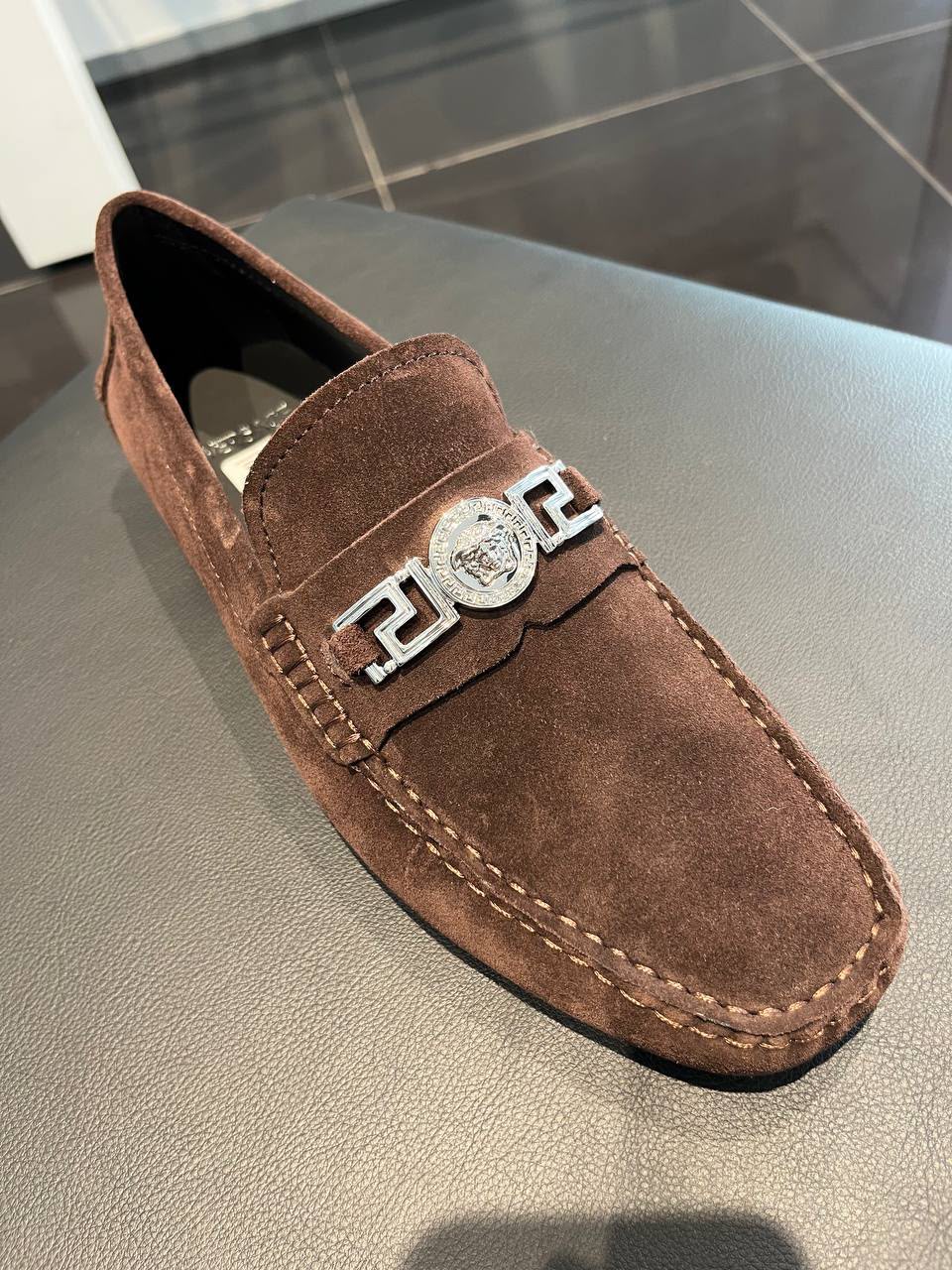 La Medusa Suede Loafers