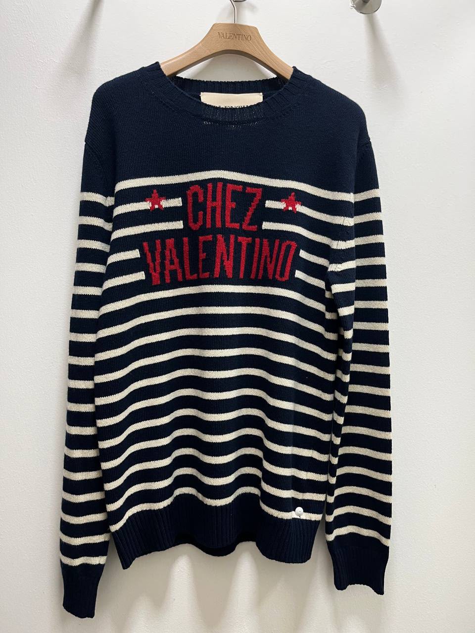 Chez Striped Wool Sweater