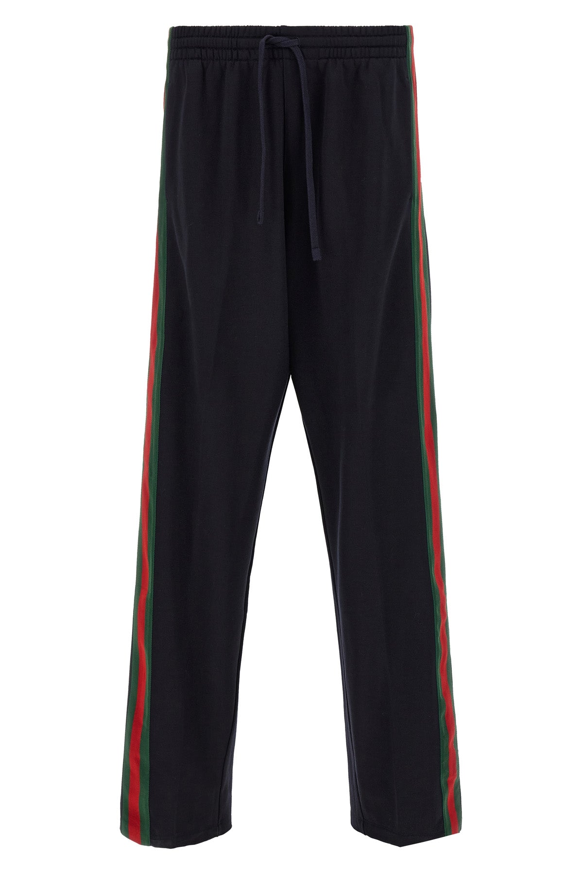 'Web' cotton and silk joggers