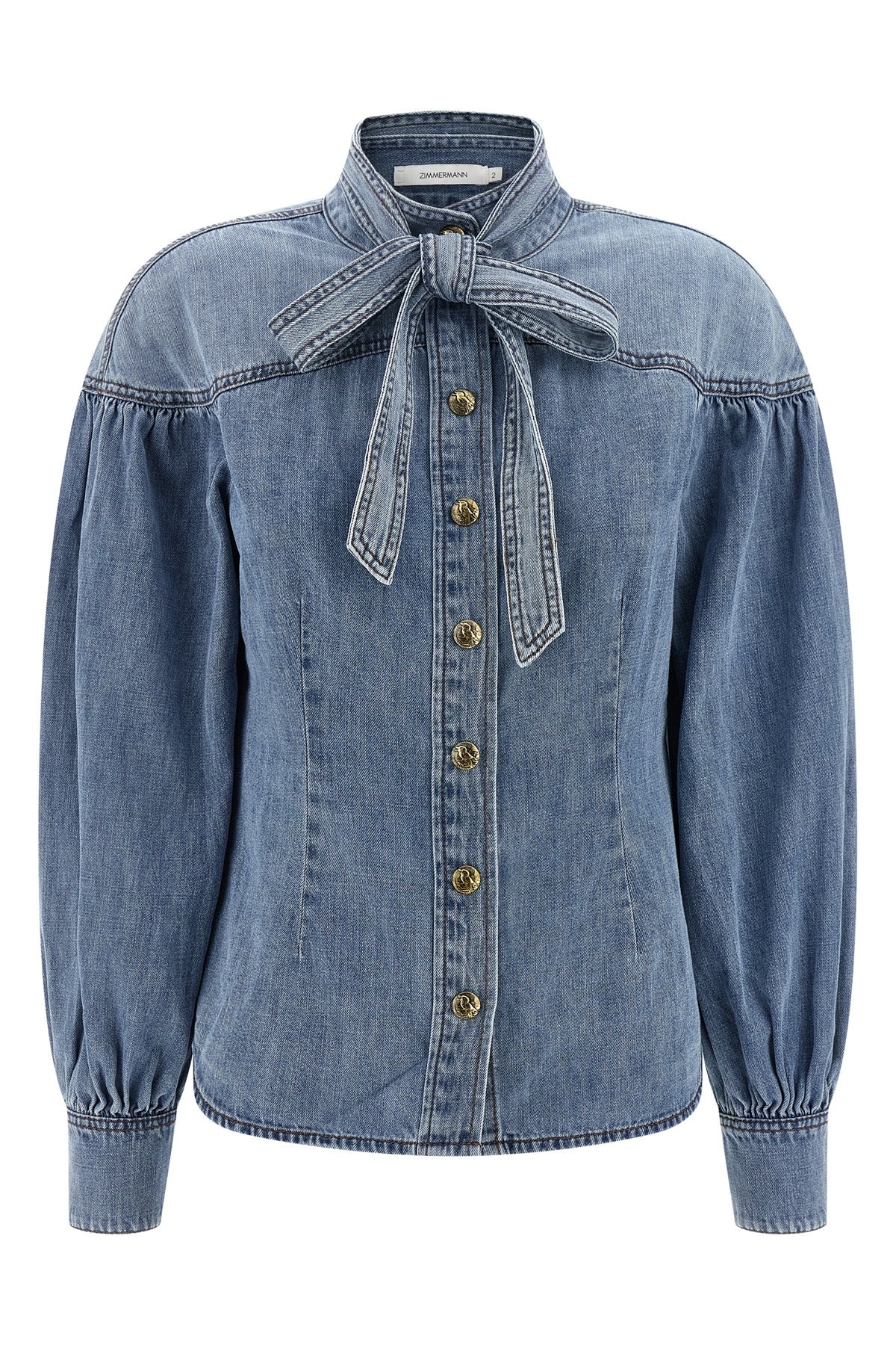 ZIMMERMANN Denim shirt For Women 100% cotton
