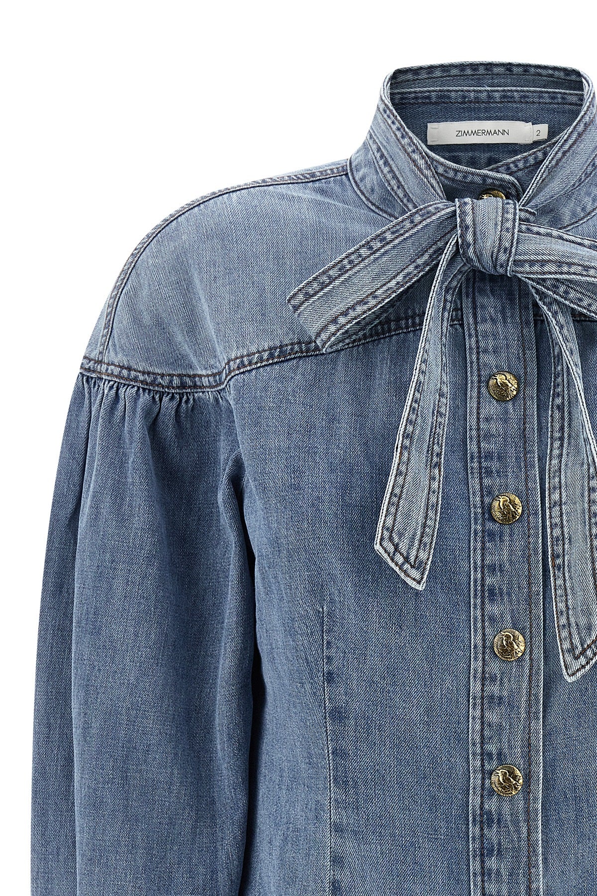 ZIMMERMANN Denim shirt For Women 100% cotton