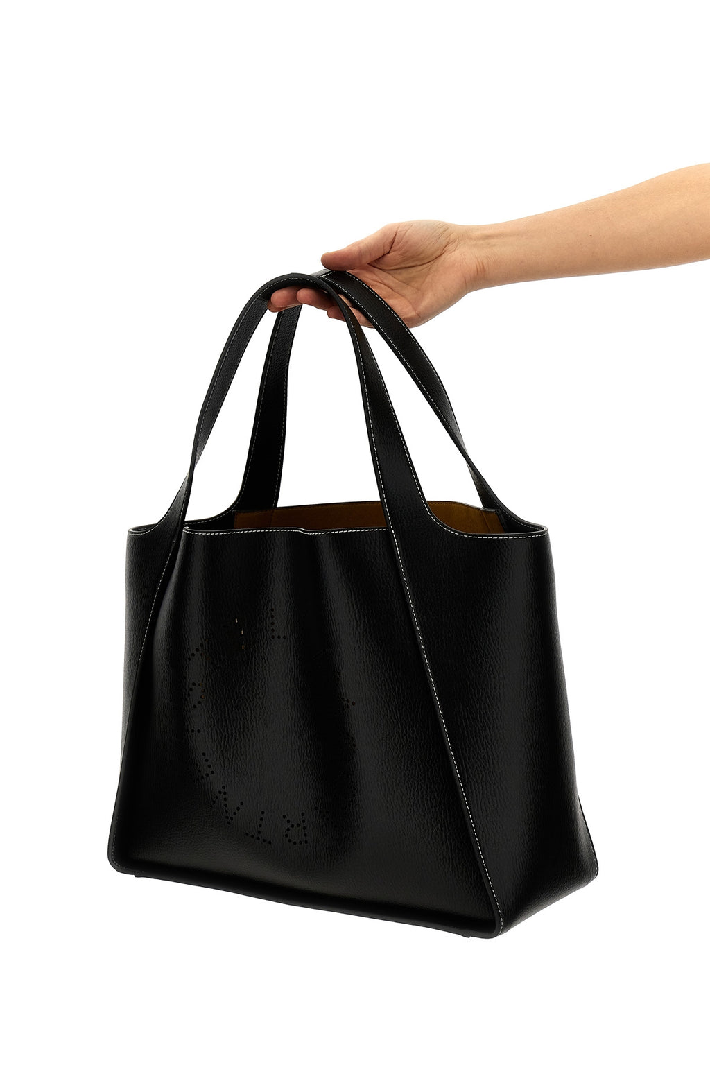 STELLA MCCARTNEY Logo shopping bag For Women 100% polyamide