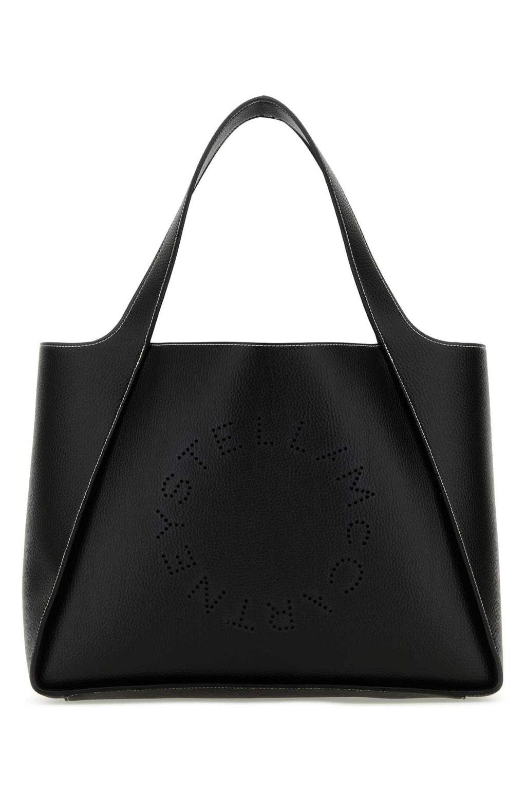 STELLA MCCARTNEY Logo Tote Bag Embossed Grainy Alter Mat For Women F: 100% POLYAMID T1: 100% POLYAMID