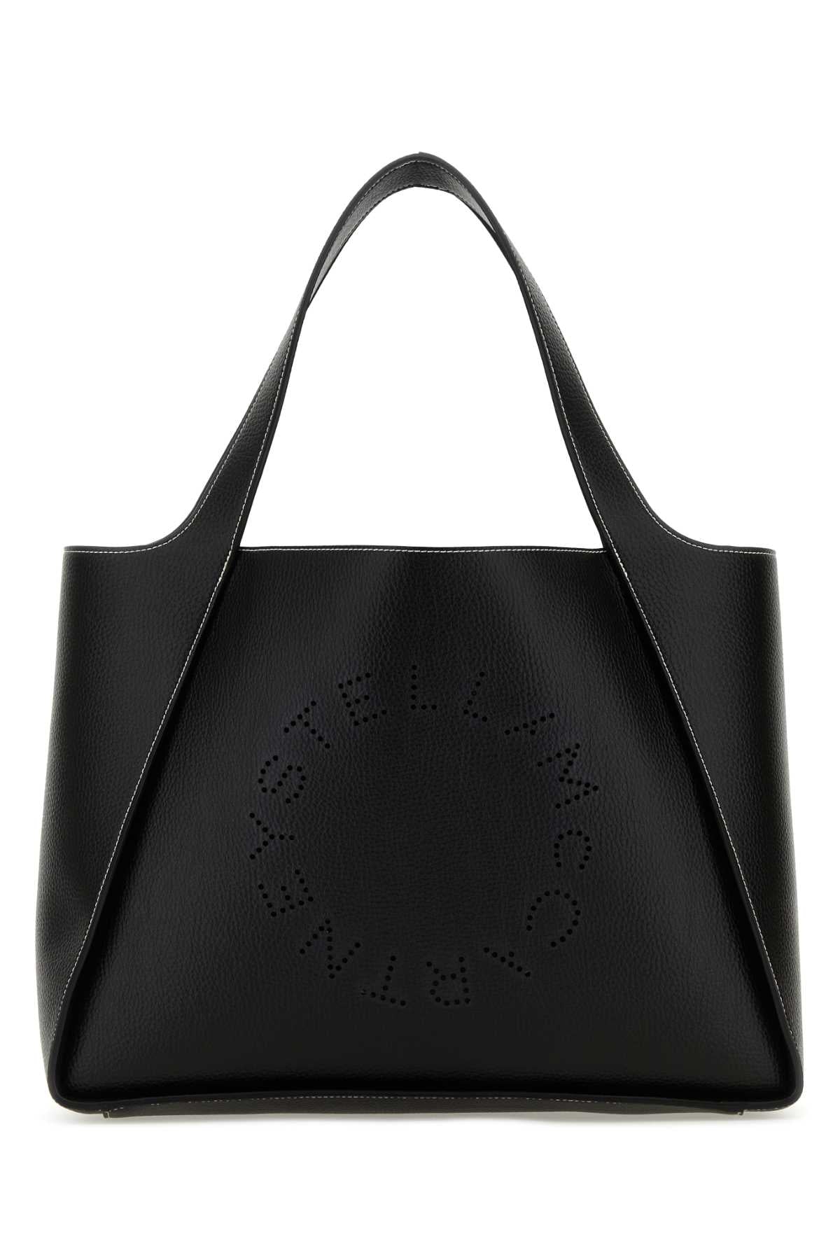 STELLA MCCARTNEY Logo Tote Bag Embossed Grainy Alter Mat For Women F: 100% POLYAMID T1: 100% POLYAMID