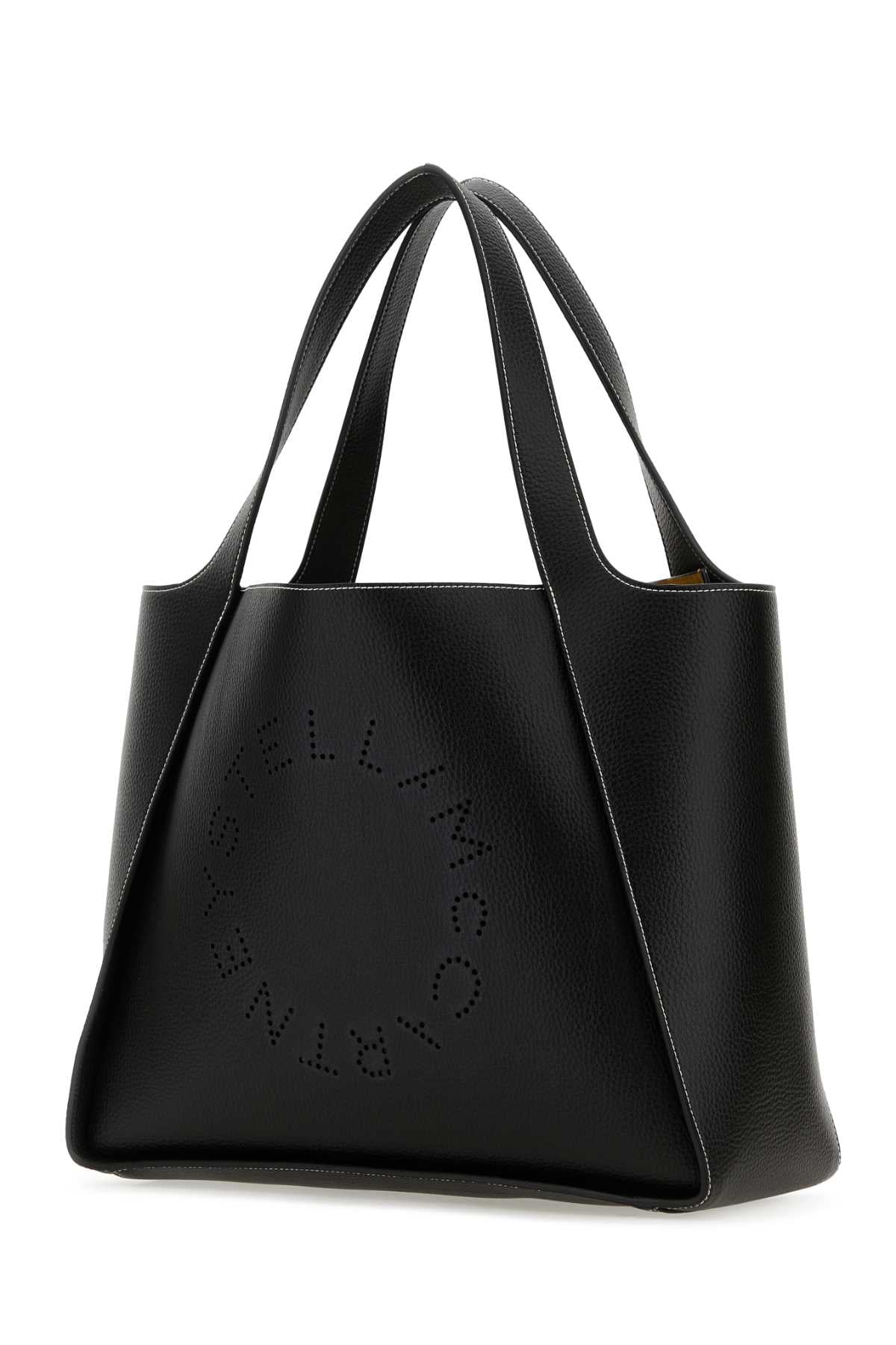 STELLA MCCARTNEY Logo Tote Bag Embossed Grainy Alter Mat For Women F: 100% POLYAMID T1: 100% POLYAMID