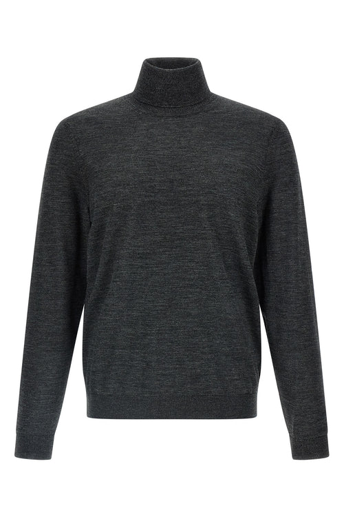 HUGO BOSS 'Musso-P' turtleneck sweater For Men 100% virgin wool