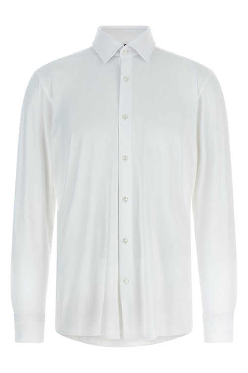 HUGO BOSS 'Holly Alle' shirt For Men 87% polyamide, 13% elastane