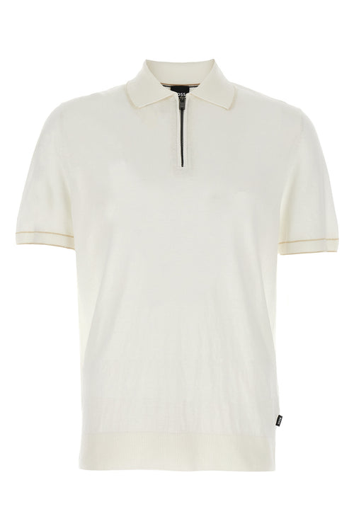 HUGO BOSS 'H-Jiovanotto' polo shirt For Men 56% linen, 44% viscose