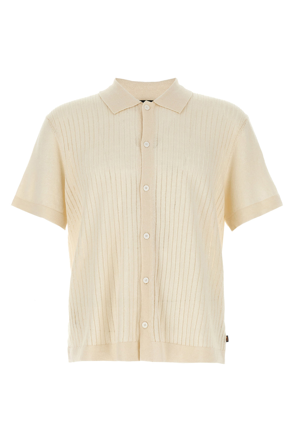 HUGO BOSS Knitted shirt For Men 56% linen, 44% cotton