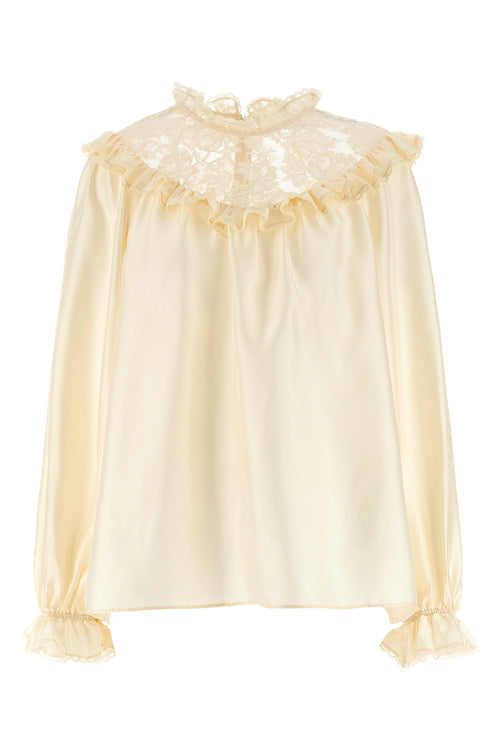 ZIMMERMANN 'Lace Billow' blouse For Women 100% silk