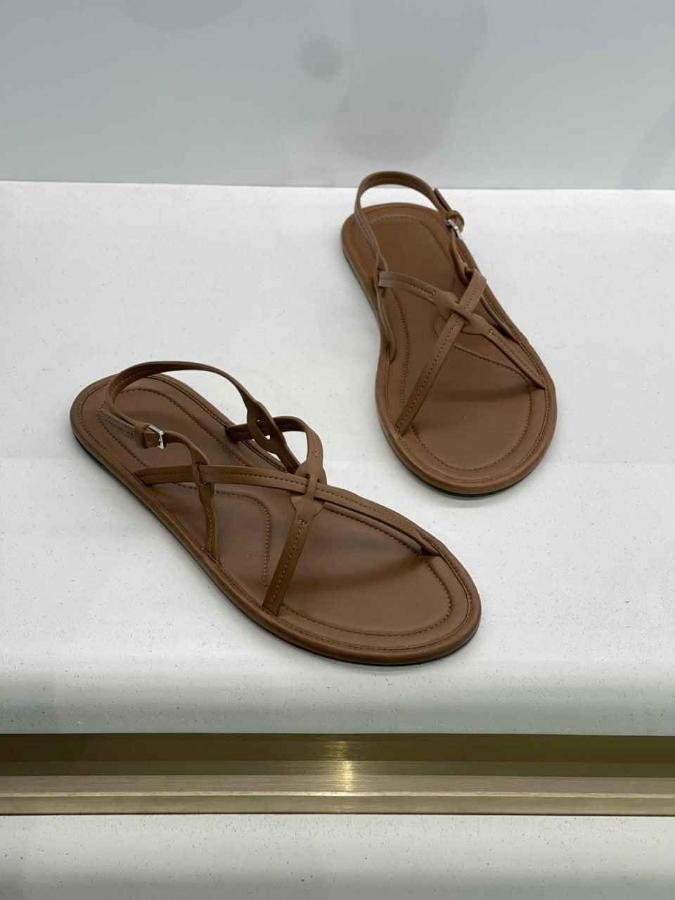Strappy Flat Sandals
