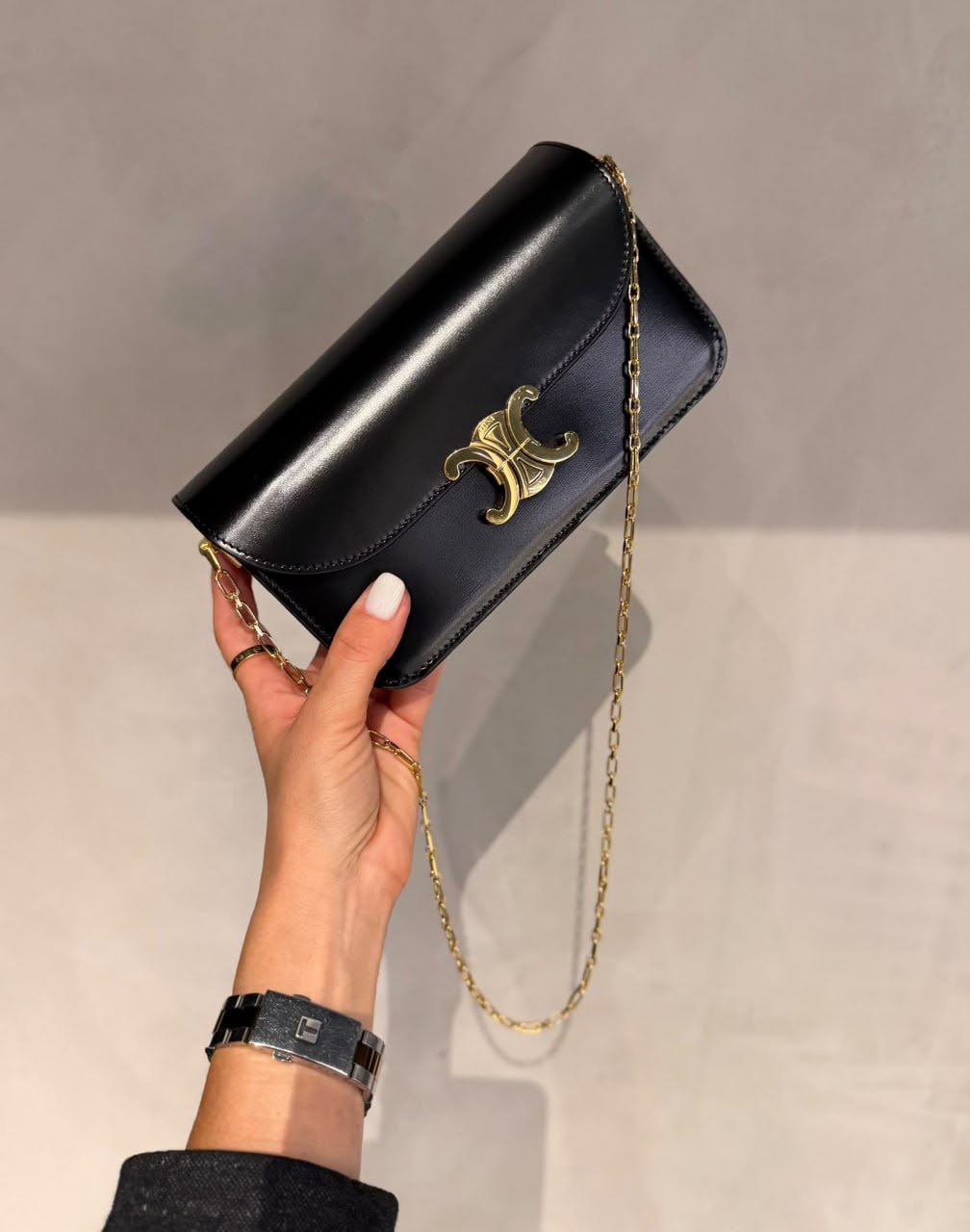 Triomphe Chain Wallet