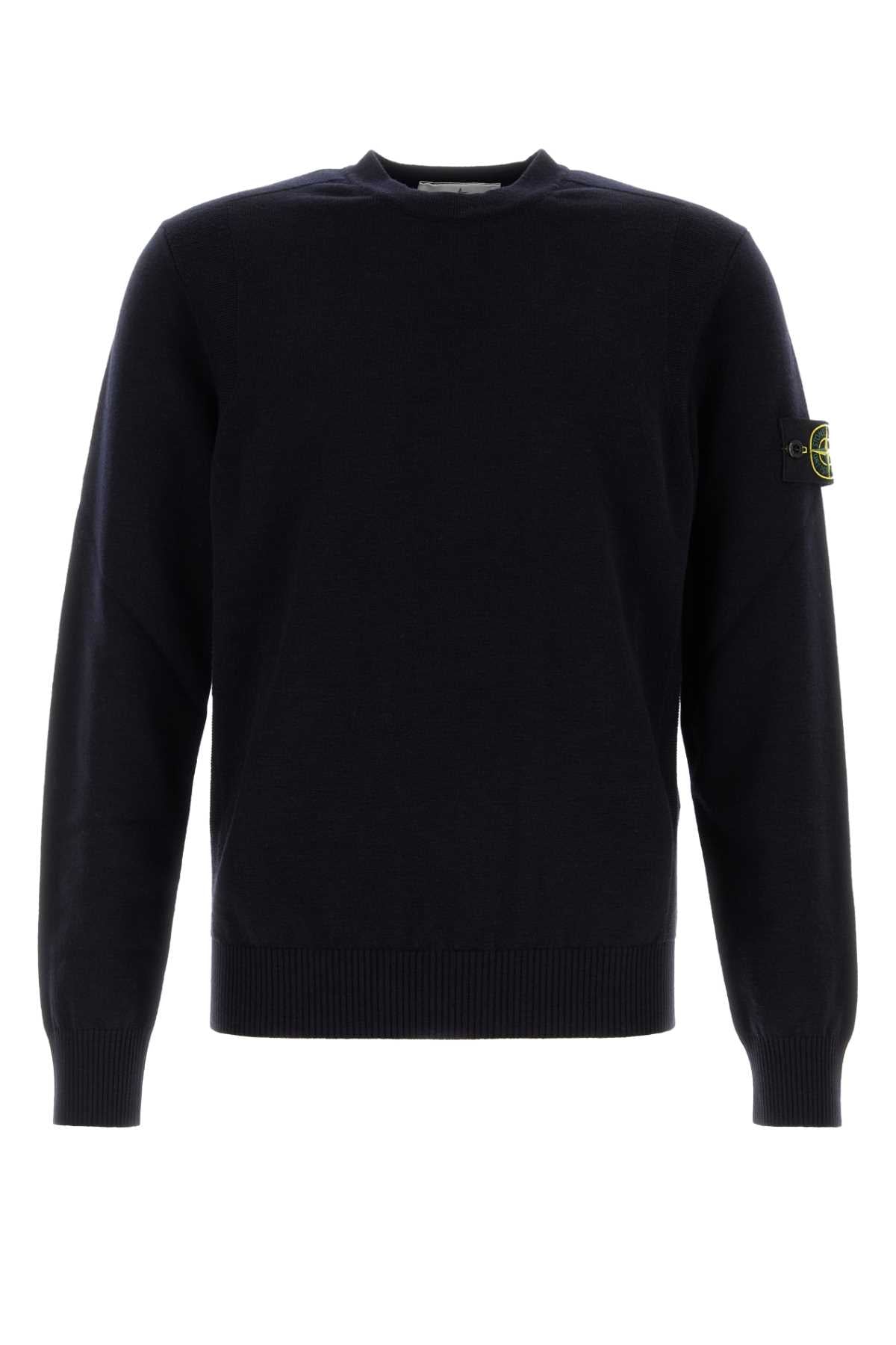 STONE ISLAND CREW NECK For Men Exterior: 88% Wool 12% Polyester