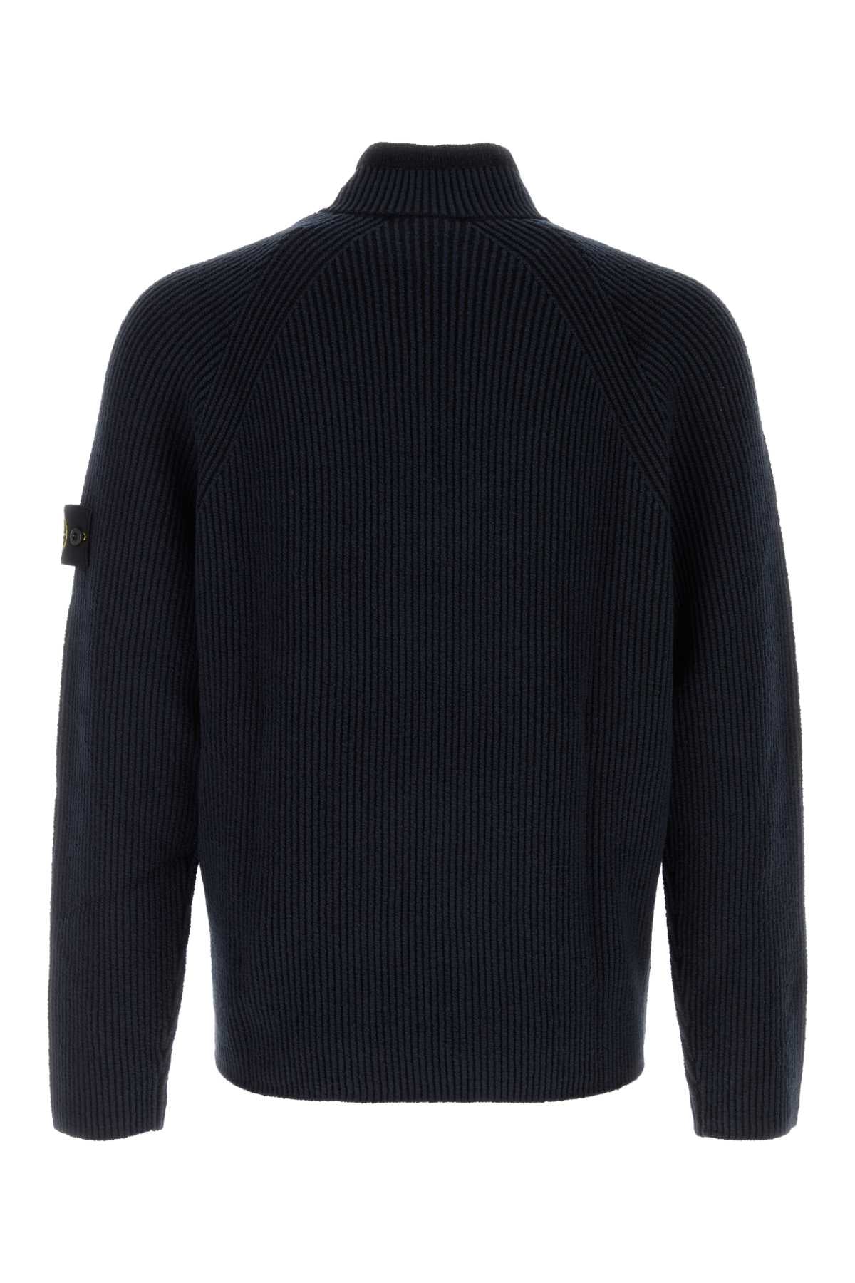 STONE ISLAND LS POLO For Men Exterior: 57% Virgin wool 35% Cotton 7% Nylon 1% Elastane