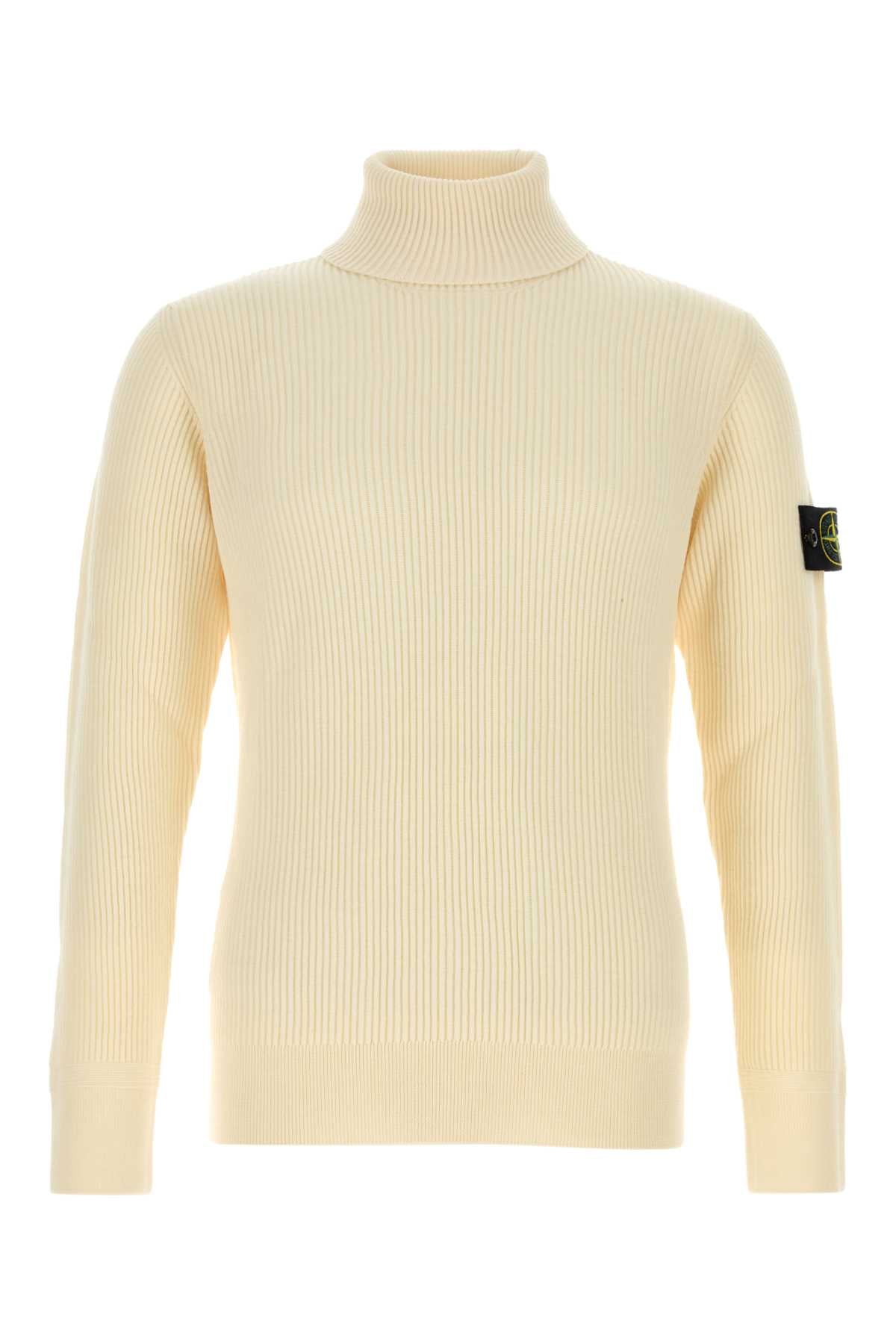 STONE ISLAND T-NECK For Men Exterior: 100% Virgin wool