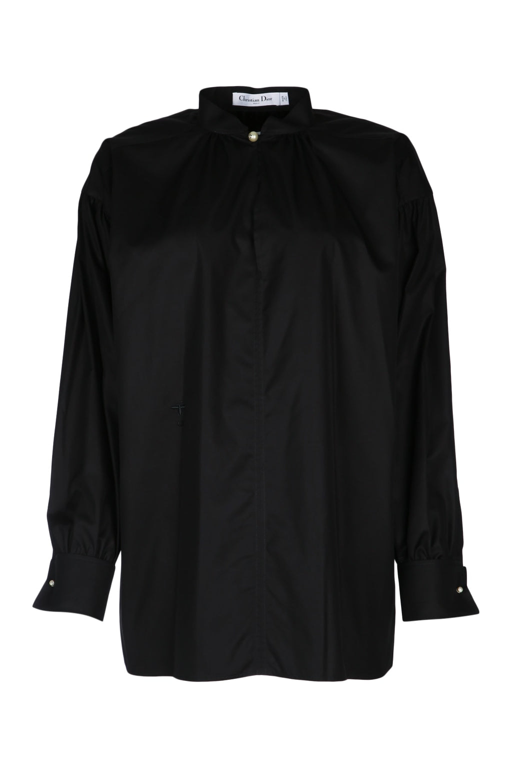 CHRISTIAN DIOR CAMICIA NERA PERLA For Women 