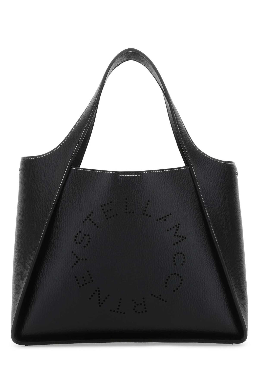 STELLA MCCARTNEY Logo Crossbody Tote Bag Embossed Grainy Alter Mat For Women F: 100% POLYAMID T1: 100% POLYAMID