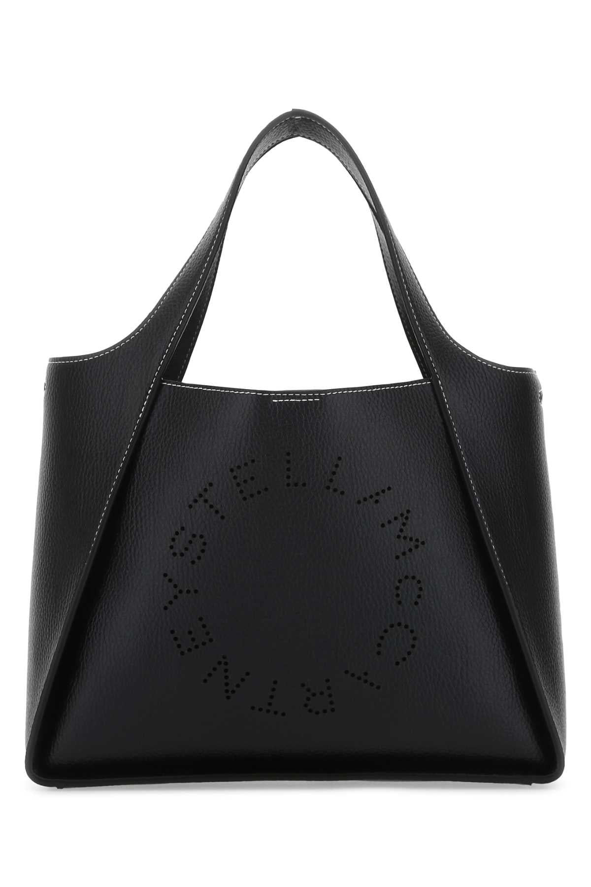 STELLA MCCARTNEY Logo Crossbody Tote Bag Embossed Grainy Alter Mat For Women F: 100% POLYAMID T1: 100% POLYAMID