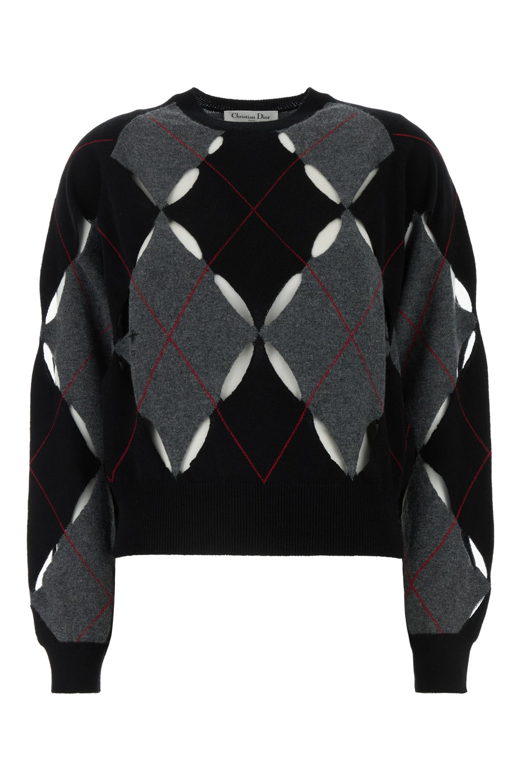 CHRISTIAN DIOR MAGLIA TAGLI ARGYLE For Women 