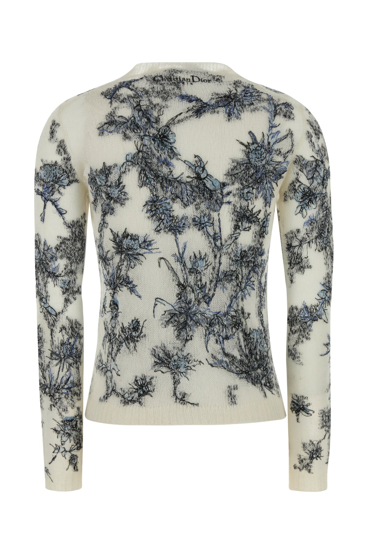 CHRISTIAN DIOR MAGLIERIA STAMPA CARDO